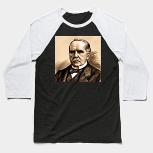 William McKinley Baseball T-Shirt